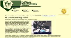 Desktop Screenshot of fortwaynemedlab.com